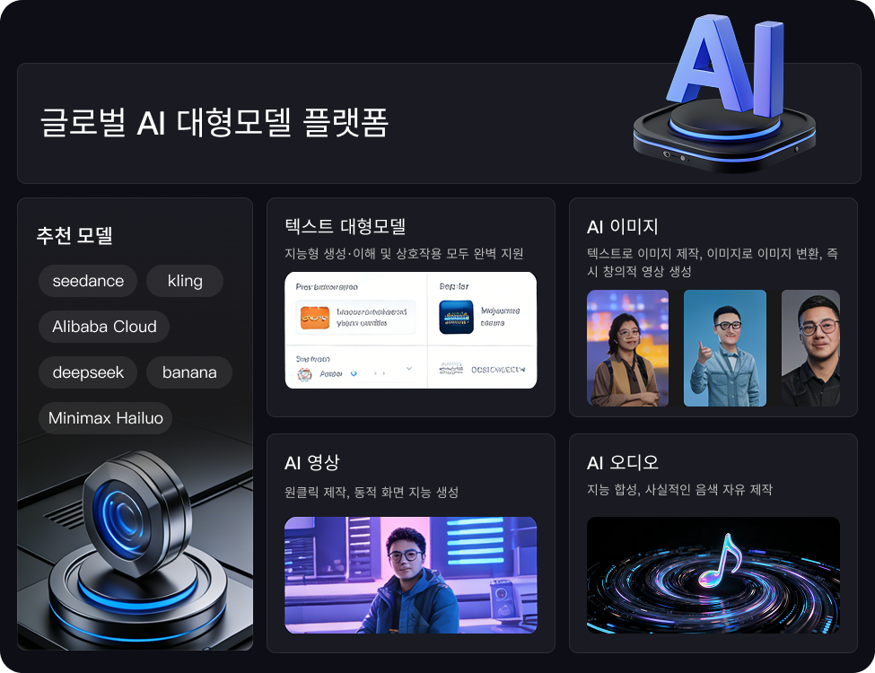 글로벌 AI 토큰 슈퍼마켓 플랫폼